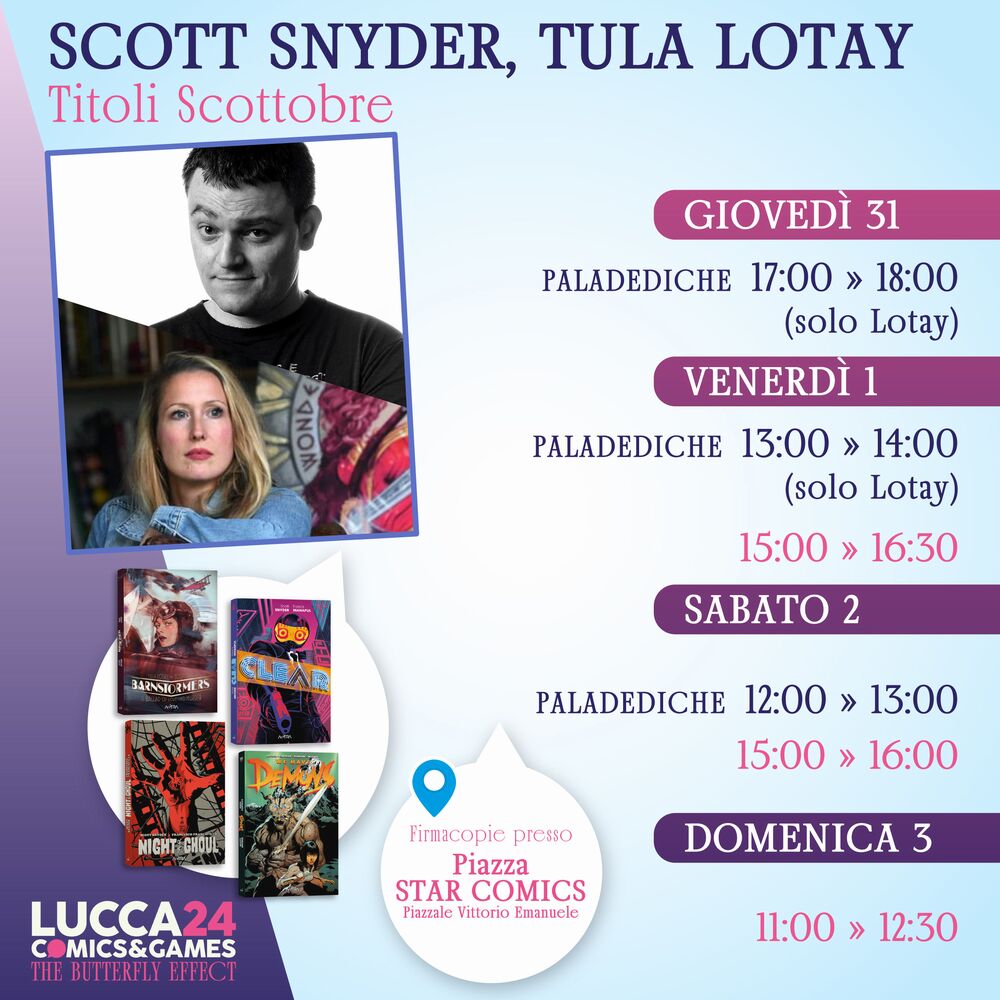 Scott Snyder e Tula Lotay